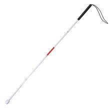 Load image into Gallery viewer, Foldable Blind Person Stick - 51in Reflective Blind Cane Walking Stick

